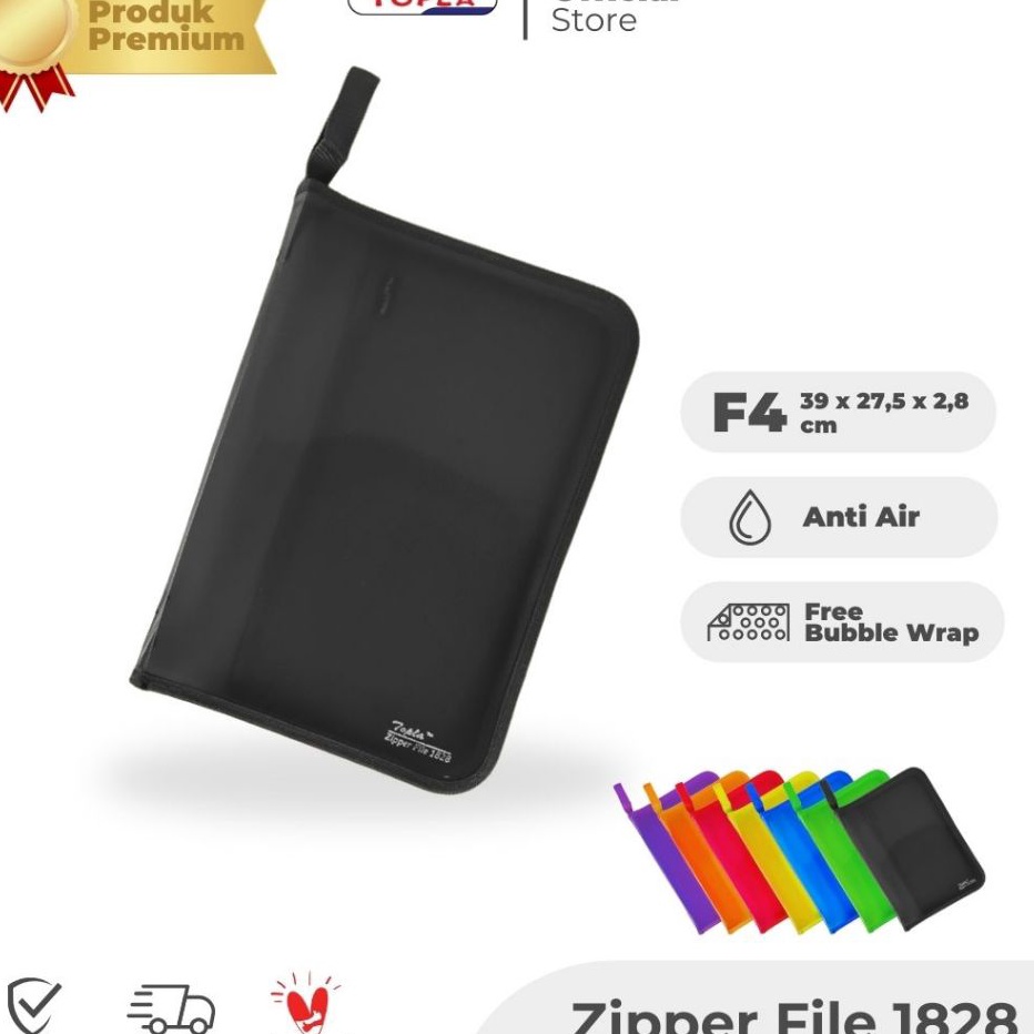 

Unggul TOPLA Zipper File 1828 Map Dokumen Resleting Folio F4 Topla Zipper Map Dokumen Plastik Resleting File Folder Tas Document Tenteng Jinjing Bag Berkas Les Sekolah Kuliah Brief Bag Document Organizer Keeper