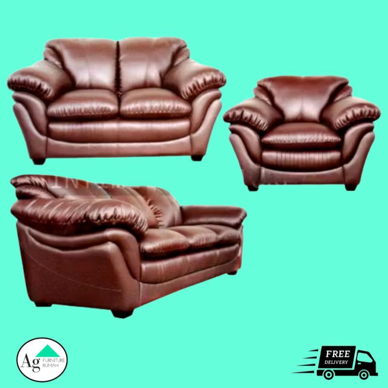Sofa 321 jumbo - Sofa kulit - MEWAH