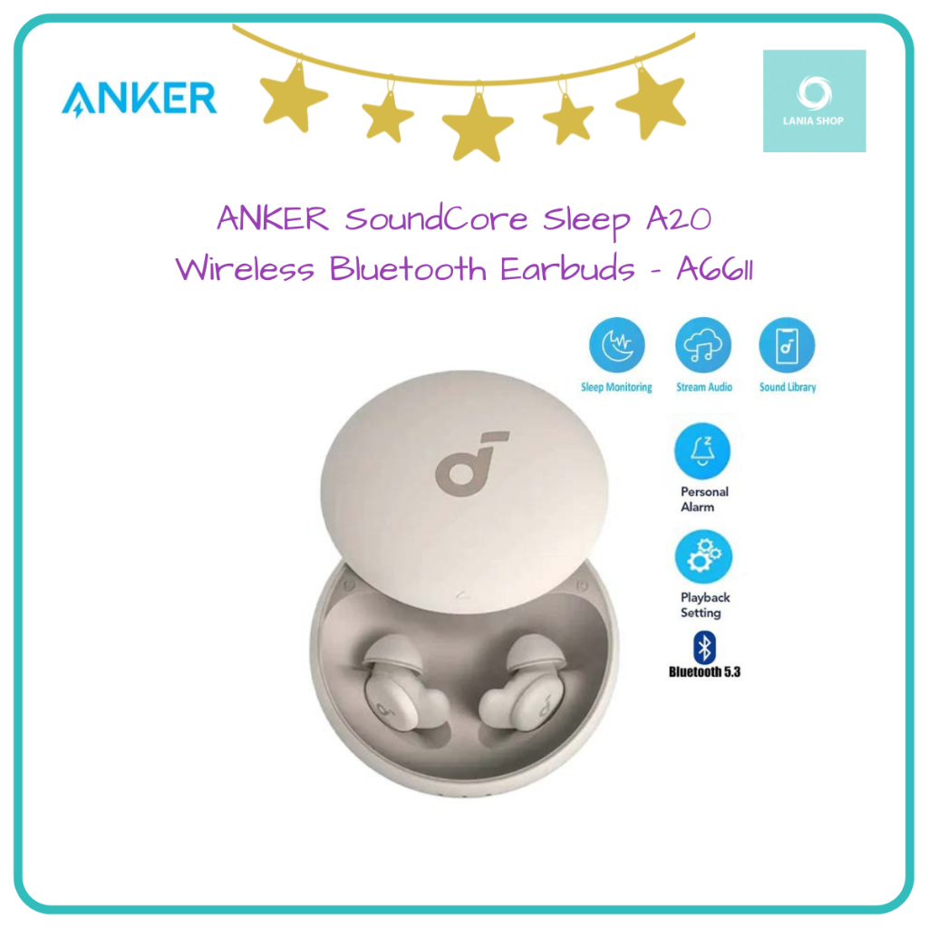 ANKER SoundCore Sleep A20 - Wireless Bluetooth Earbuds - A6611