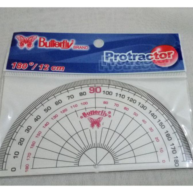 

Spesial Penggaris busur Butterfly 1812cm No6 1pak12pcs