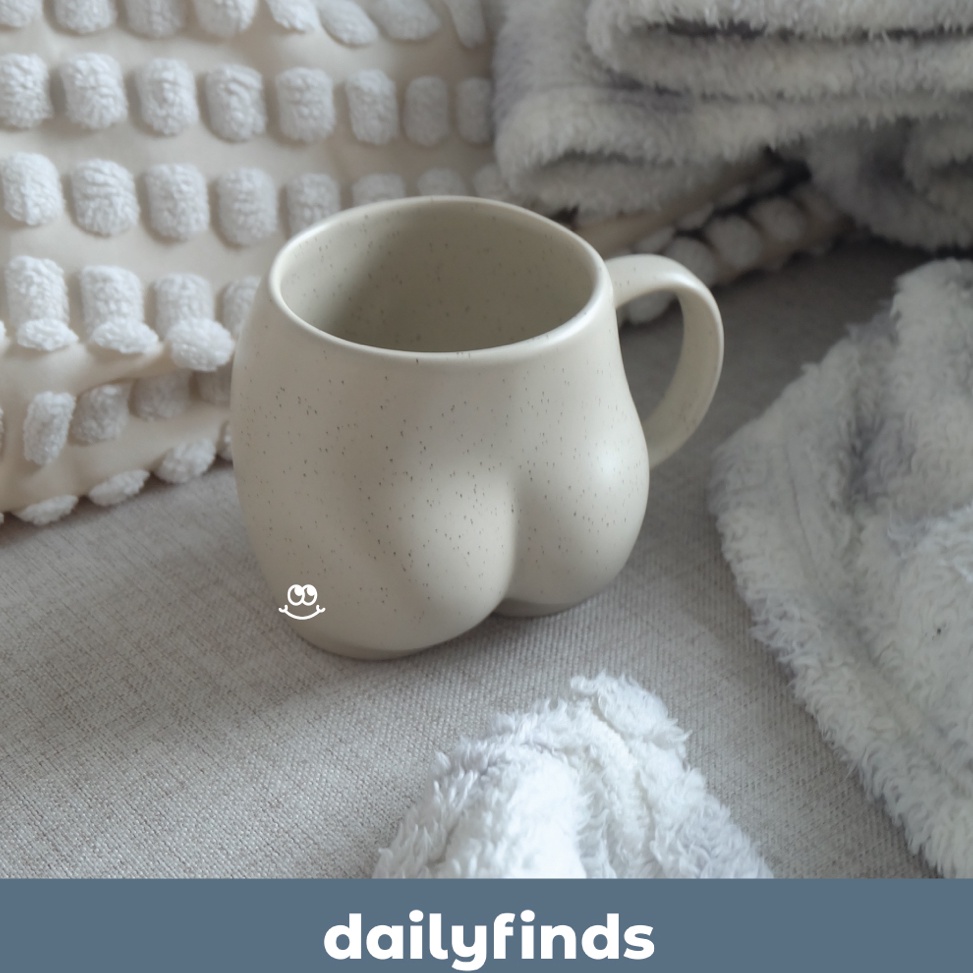 Cute Butt Mug Ceramic Cup  Daily Finds KODE Y2H6