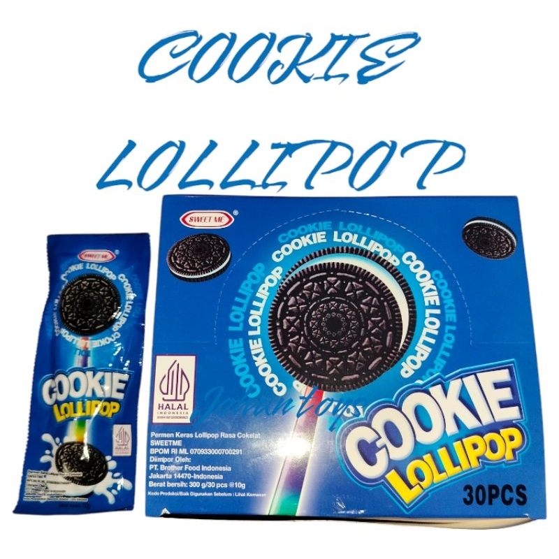 

30 PCS COOKIE LOLLIPOP SWEET ME