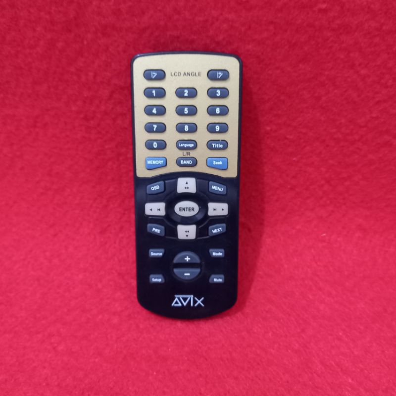 Remote Tape Mobil AVIX Head Unit Original Asli .
