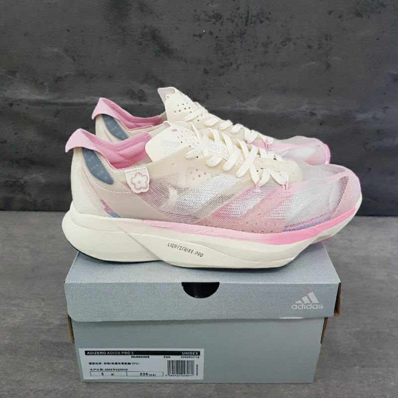 WOW SALE ADIDAS ADIZERO ADIOS PRO , SEPATU SNEAKERS WANITA OLAHRAGA SPORT CASUAL WANITA SEPATU LARI 