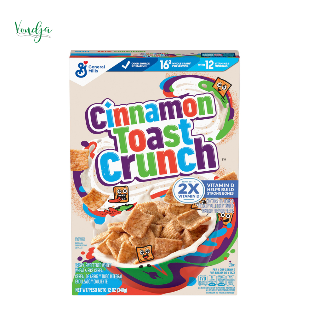 

Sereal Cinnamon Toast Crunch Cereal Import 340 gram