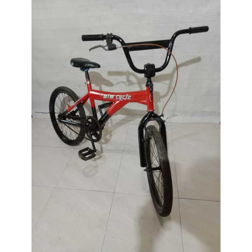 (SSA) SEPEDA BEKAS UK 20" WIMCYCLE / SEPEDA SECOND UKURAN 20 INCH MERK WIMCYCLE REPAINT (CAT ULANG)