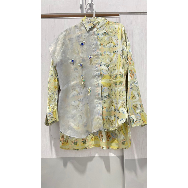 Preloved Jenna & kaia - navya top Green