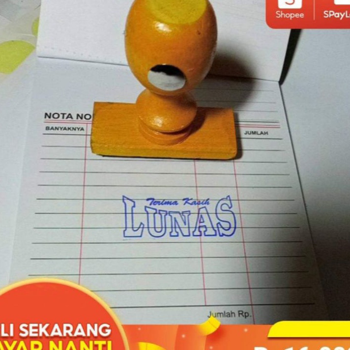 

KF7 cap lunas isi tinta stempel lunas isi tinta