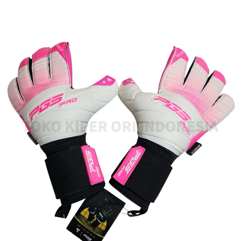 PGS PRO WINNER SERIES PINK SARUNG TANGAN KIPER PGS ORIGINAL KAOS TANGAN KIPER LATEX