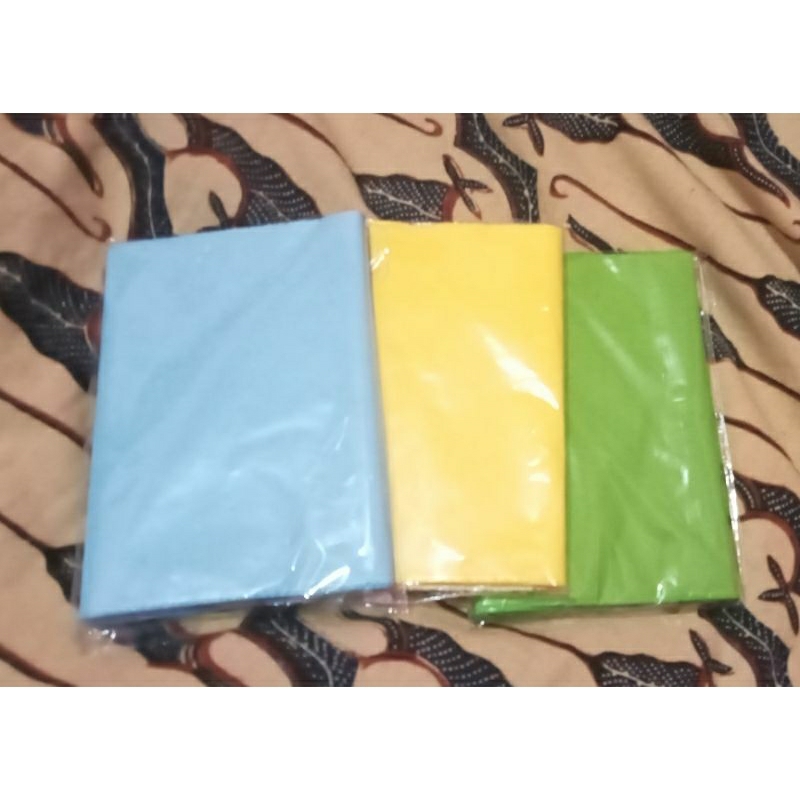 

10 lembar plastik packing ukuran 17x30 cm dan 10x20 cm dengan pilihan 3 warna