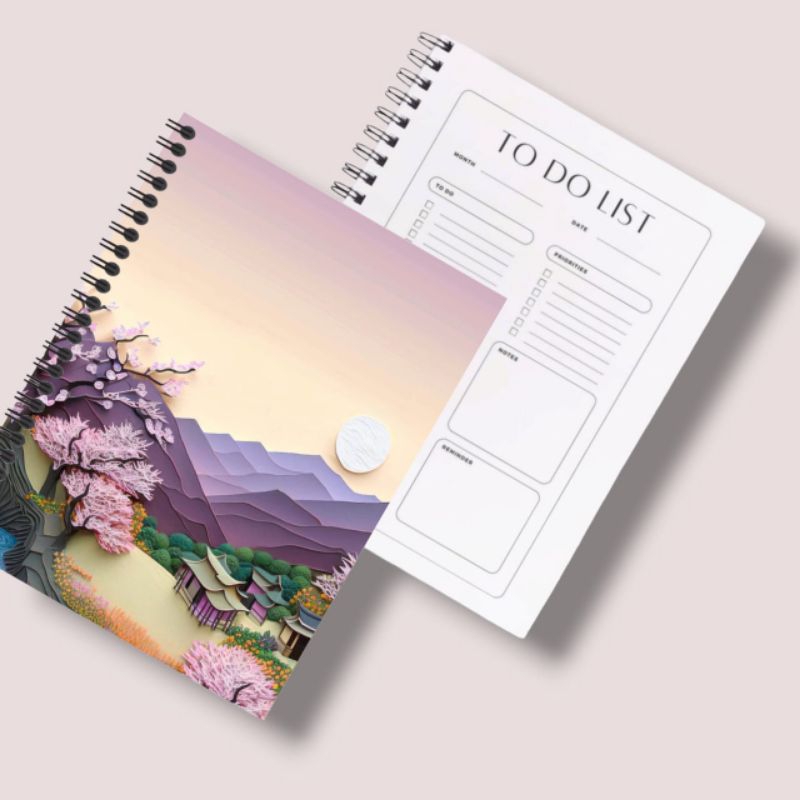 

[ SPIRAL ] DAILY PLANNER - WEEKLY PLANNER - MONTHLY PLANNER - TO DO LIST - BUKU PLANNER A5