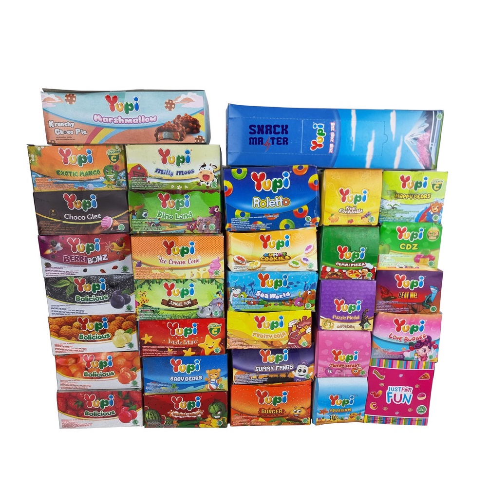 

Cuci Gudang Yupi BOX Jelly Gummy