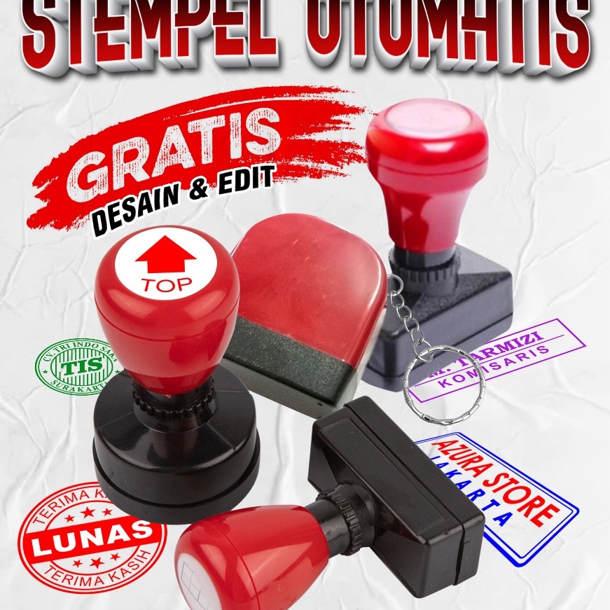 

Bonus STEMPEL OTOMATIS STEMPEL CUSTOM STEMPEL FLASH STEMPEL WARNA