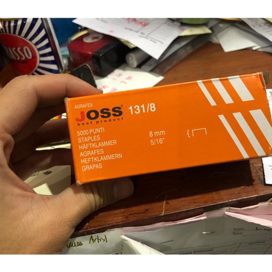 

FG2 Isi staples gun tacker 138 dovr dove tembakan isi hekter tembak tidak umum