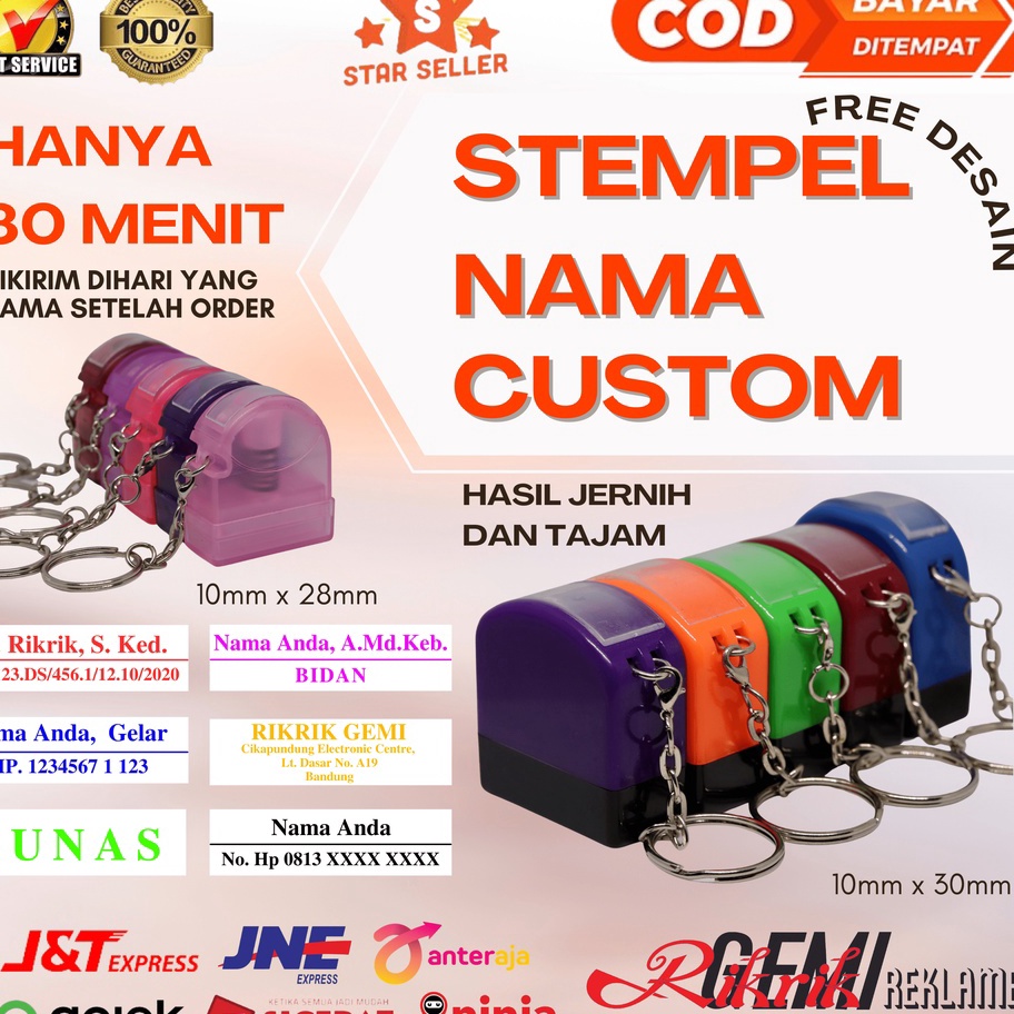 

Terbaru RikrikGemi Stempel Custom Stempel Nama M DokterBidanPerawatJabatanNIPSIP