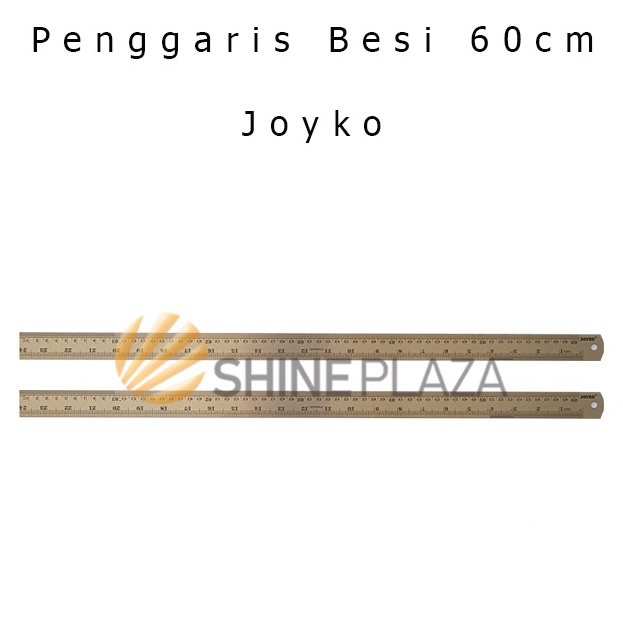 

FG2 Penggaris Besi Joyko 6cm Stainless Steel Ruler Joyko RLST6 6 cm