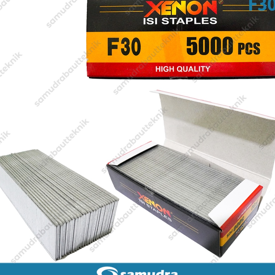 

Premium XENON F3 Isi Paku Tembak Angin Refill I Air Nailer Stapler Gun 3 mm