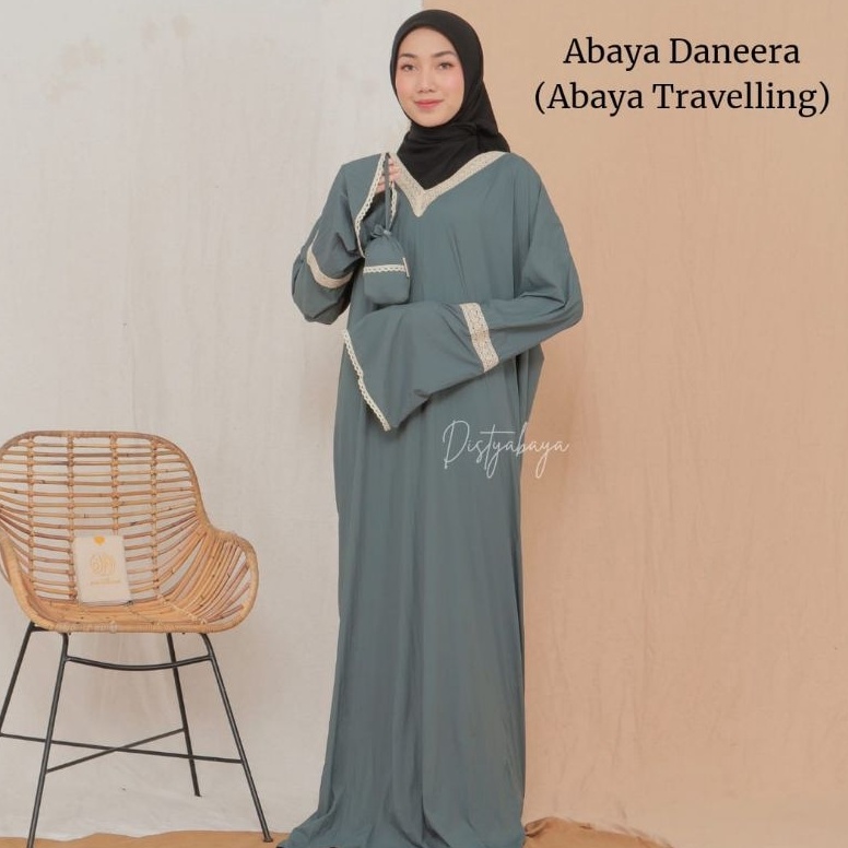 KODE T23U COD Daneera Abaya  Abaya Travelling Mini Pouch bisa masuk saku disty Collection Member354