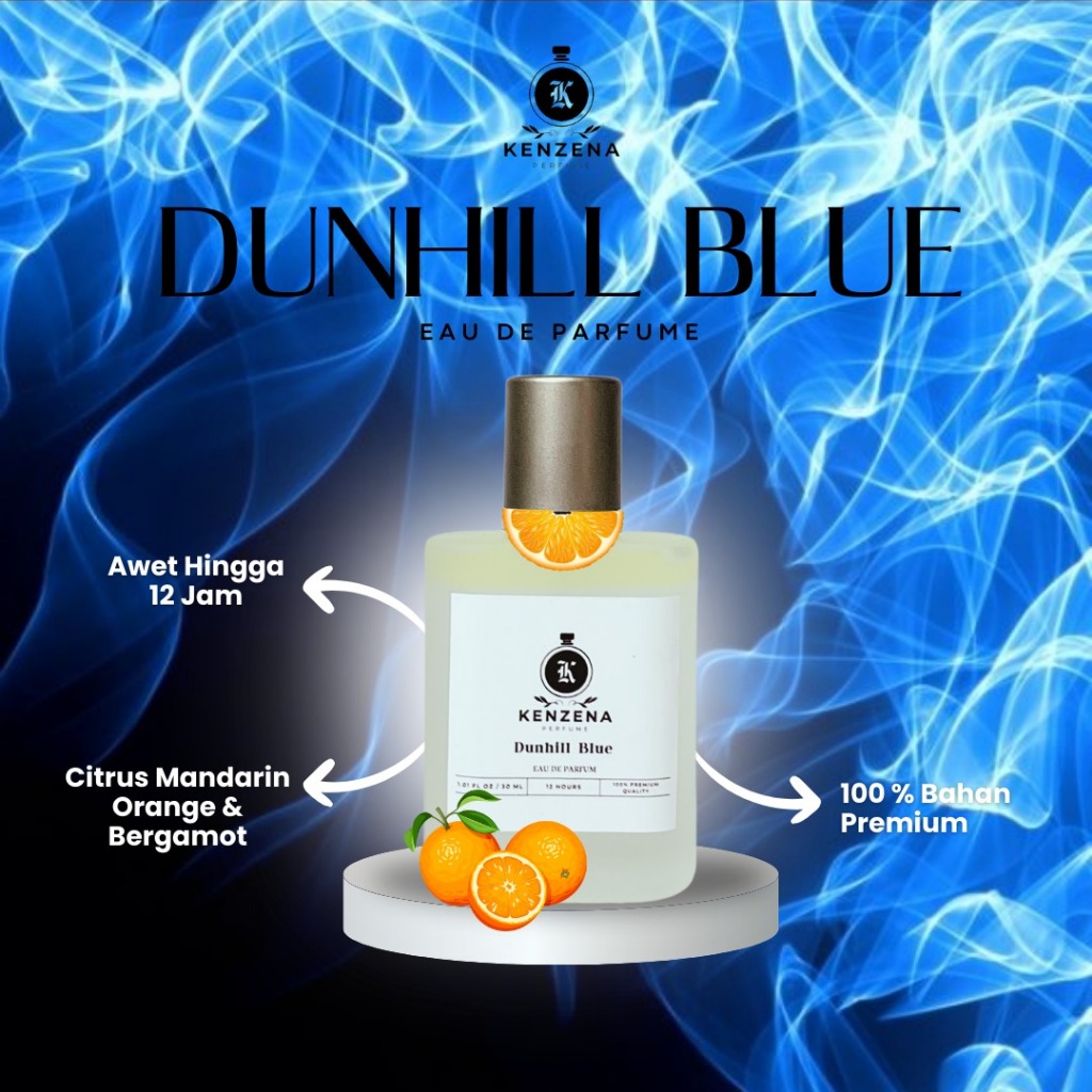 Kenzena Parfum Pria Original Tahan Lama - Dunhill Blue