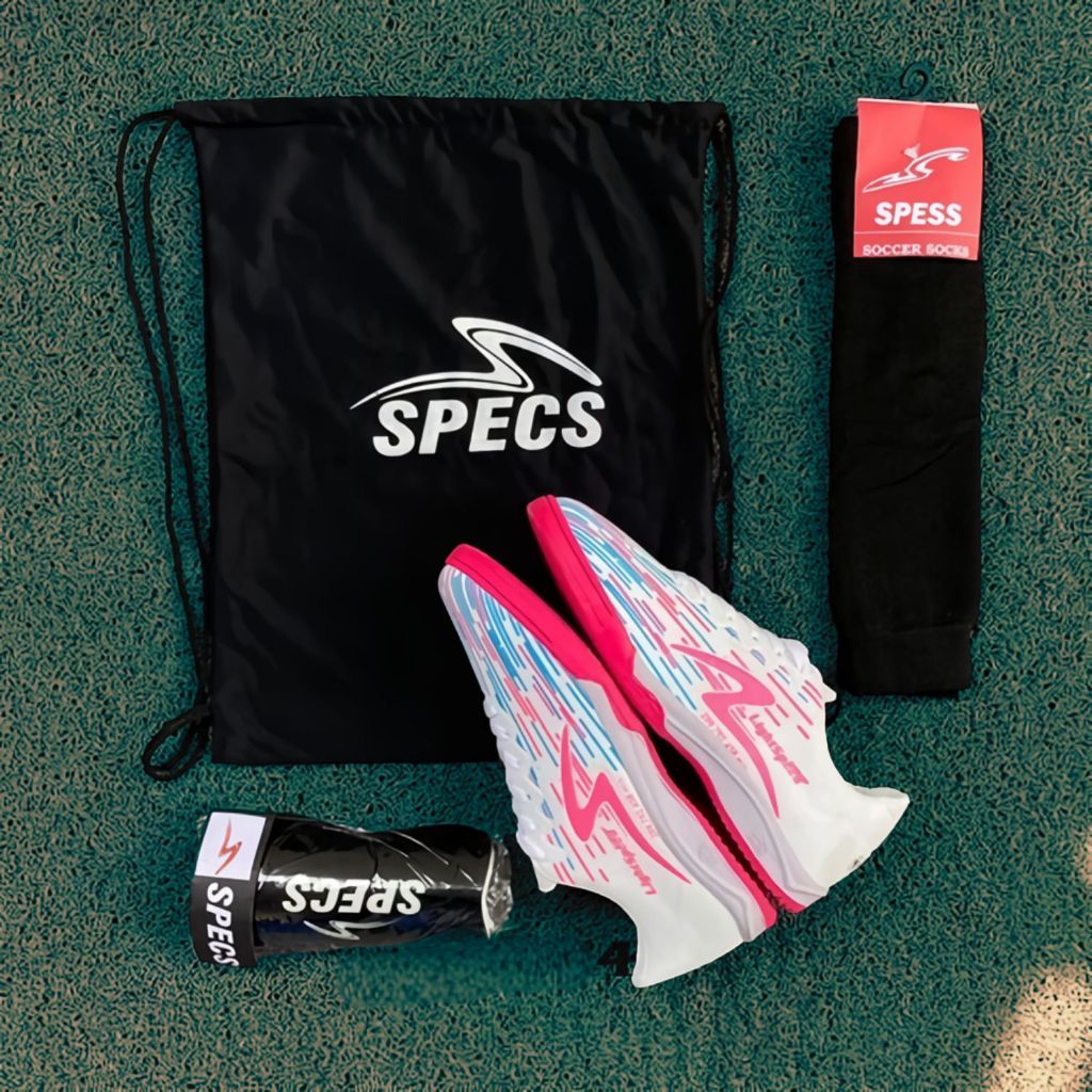 Sepatu Futsal Specs Accelerator Reborn XTD Elite Pro FG Original 100% Paket Kaos Kaki Deker Tas