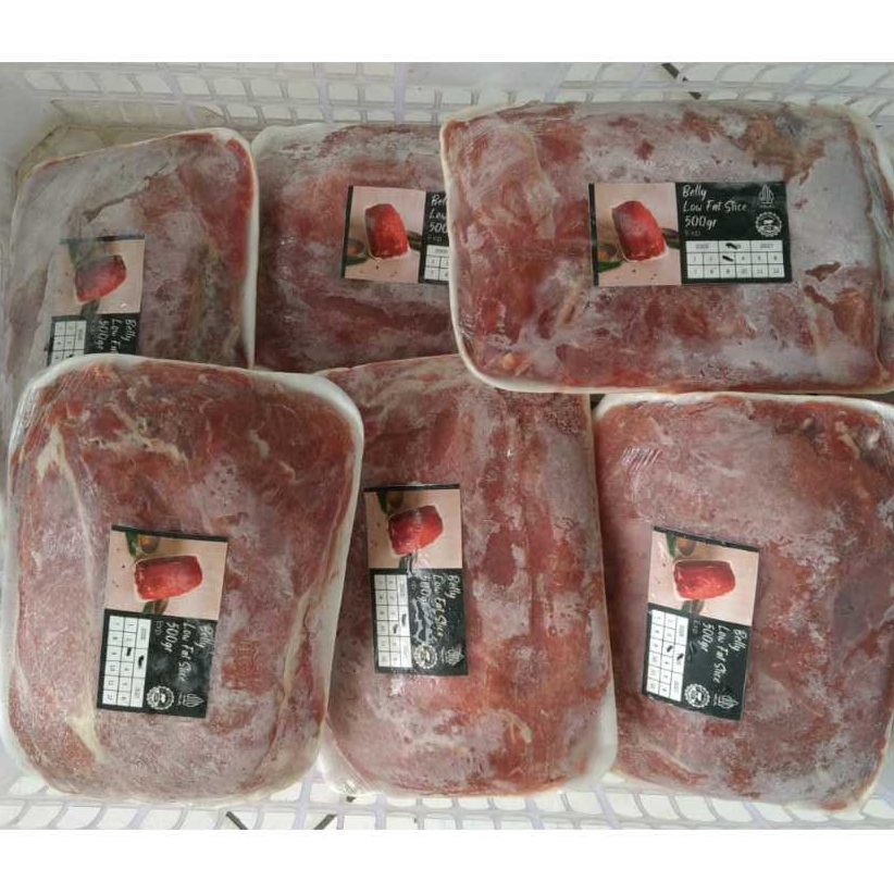 

Beef Belly Lowfat 500 gr