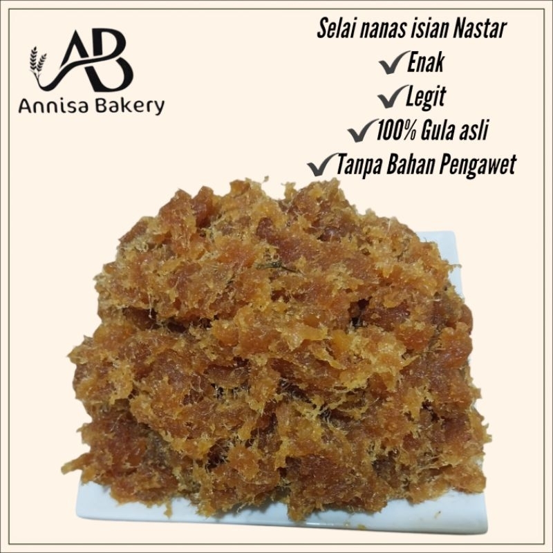 

Annisa Bakery / Selai Nanas Asli / Selai Nanas Legit / Selai Nanas untuk isian Nastar (500gr)