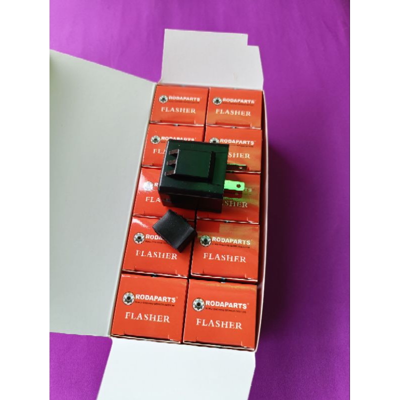 flasher sen paket 10 pcs untuk jenis kendaraan bermotor Honda Yamaha Suzuki Kawasaki universal