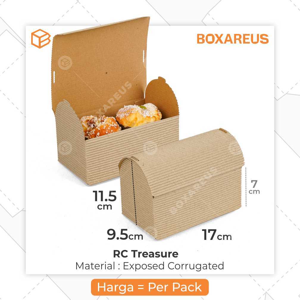 

Snack Box Dus Roti Kue Gift Packaging Kotak Kado Souvenir | RC Treasure