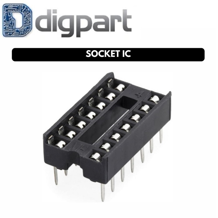 Socket IC 14Pin 14 Pin 14P 14 P Adapter Soket IC DIP-14