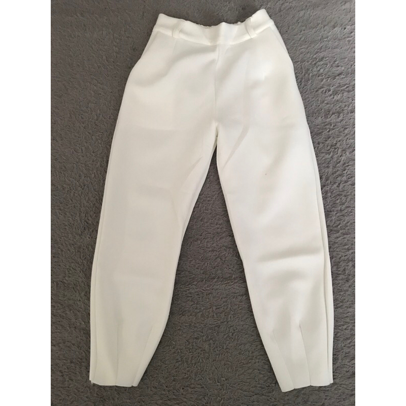 Celana Scuba Putih