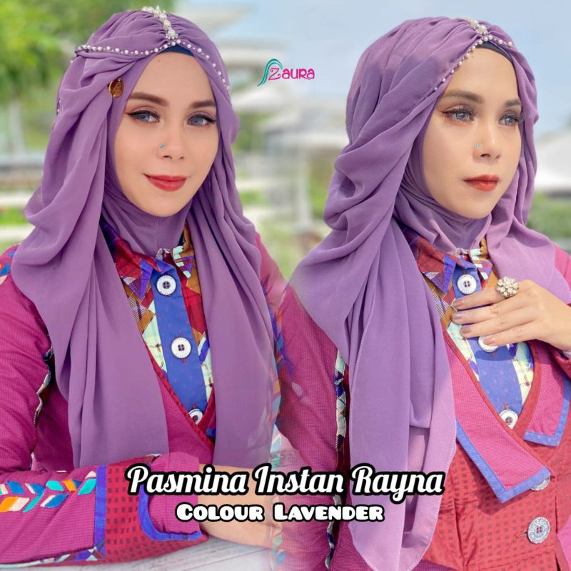 Zaura hijab Pasmina instan RAYNA
