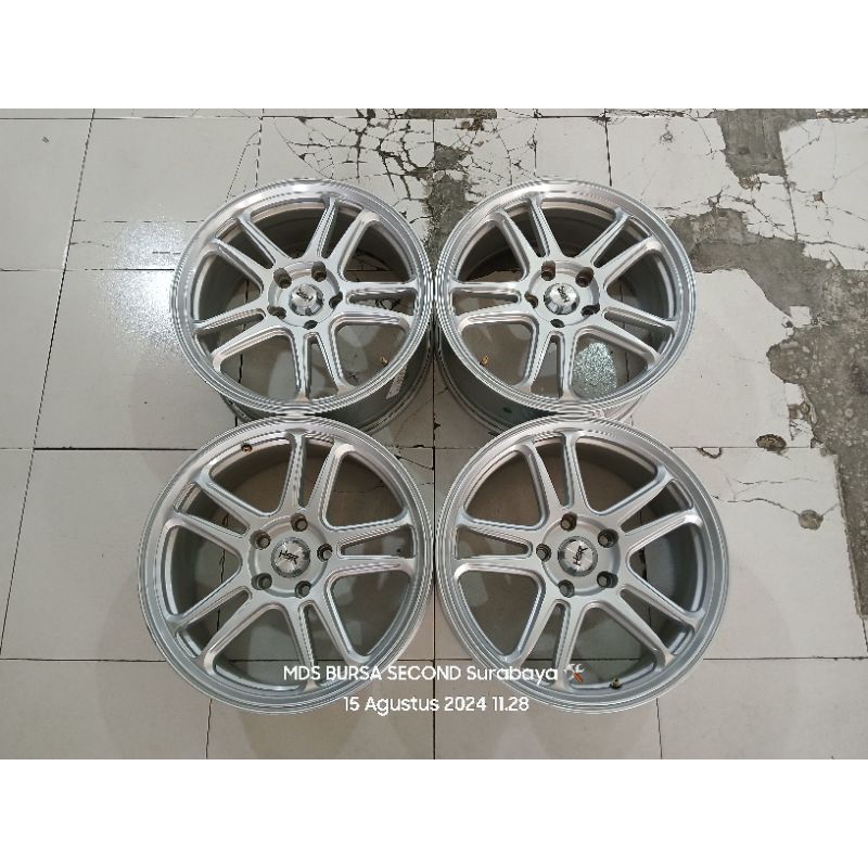 velg mobil second r17 hsr nx-spo ring17 lebar 7,5 lubang 5x114 et45 hrv innova rush camry juke