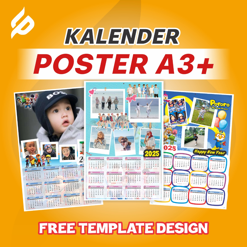 

KALENDER POSTER FOTO | Kalender Poster Custom | Kalender Dinding
