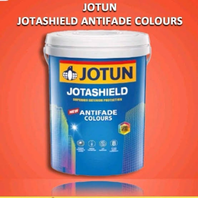 Cat Tembok Exterior JOTUN JOTASHIELD ANTIFADE COLOURS 20 Liter Putih Chi/ Brilliant White/ Custom Co