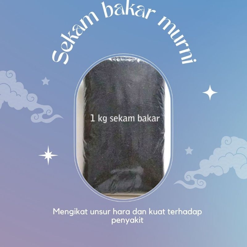 JAMIN ASLI.. Sekam Bakar Murni Halus