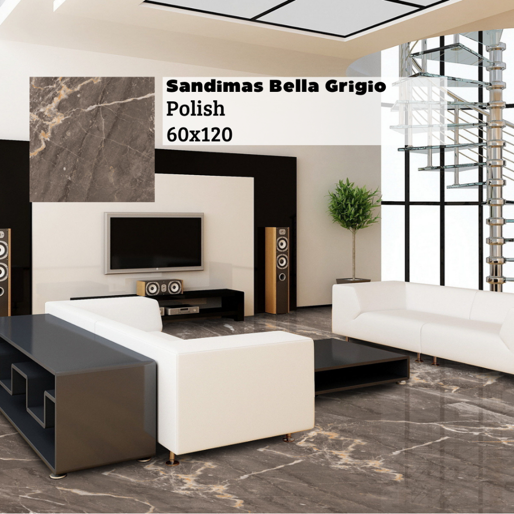 Granit Sandimas Bella Grigio 60x120 ( Digital Polished )