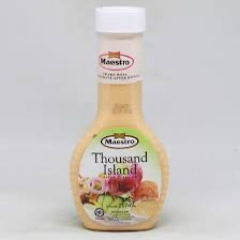 

Maestro Thousand Island Sauce Botol, Halal