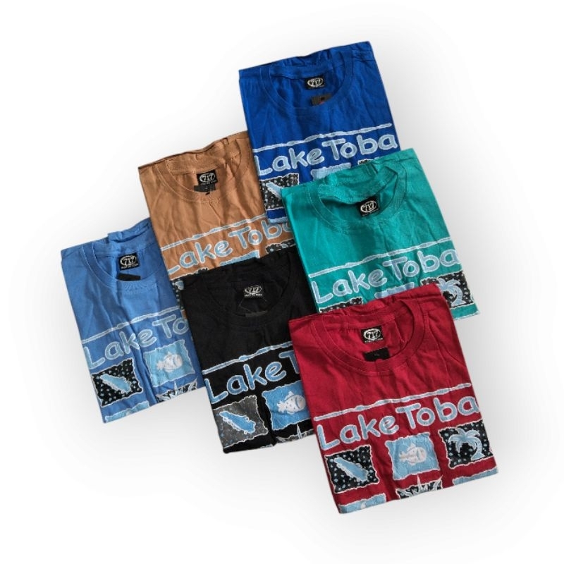Kaos Corak Petak Lake Toba