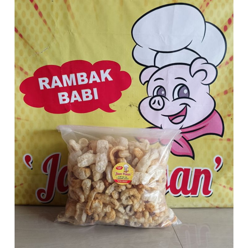 

rambak babi kulit 1/2kg