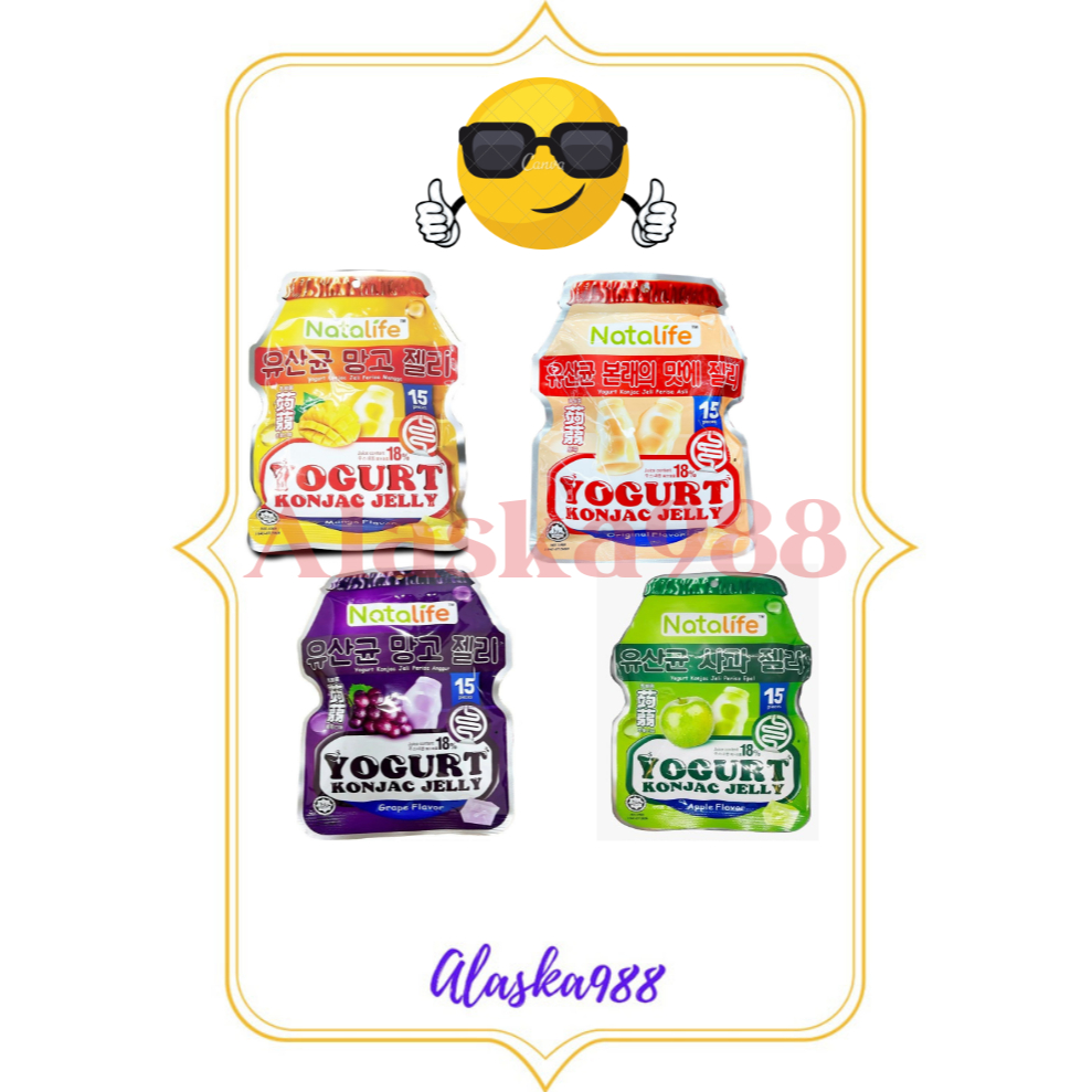 

Natalife Yogurt Konjac Jelly (isi 15pcs )