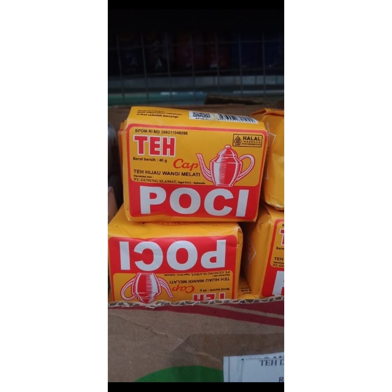 

TEH POCI KUNING/ECER