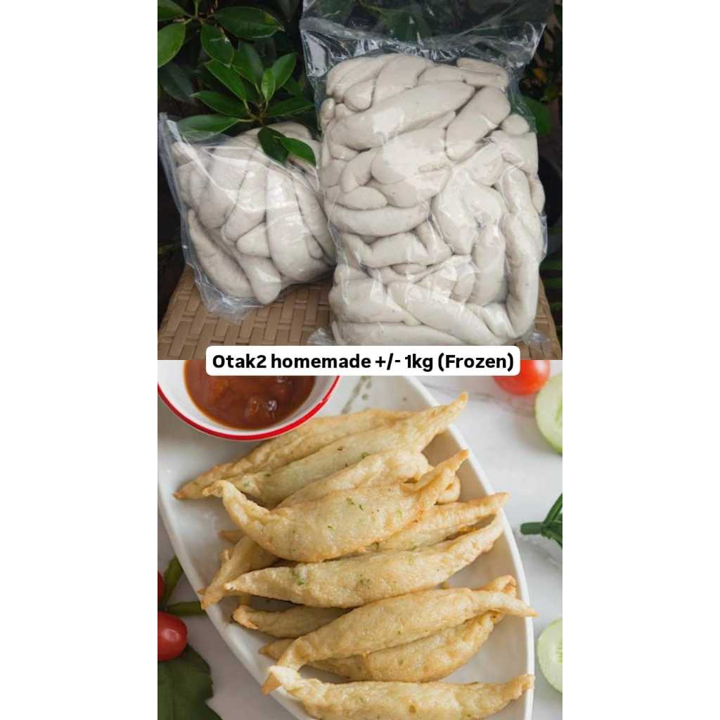 

Otak - otak ikan home made 900gr Tanpa Pengawet