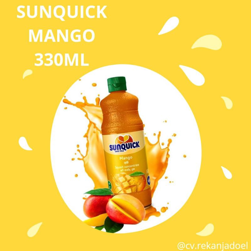 

Sunquick Syrup Mango 330ml