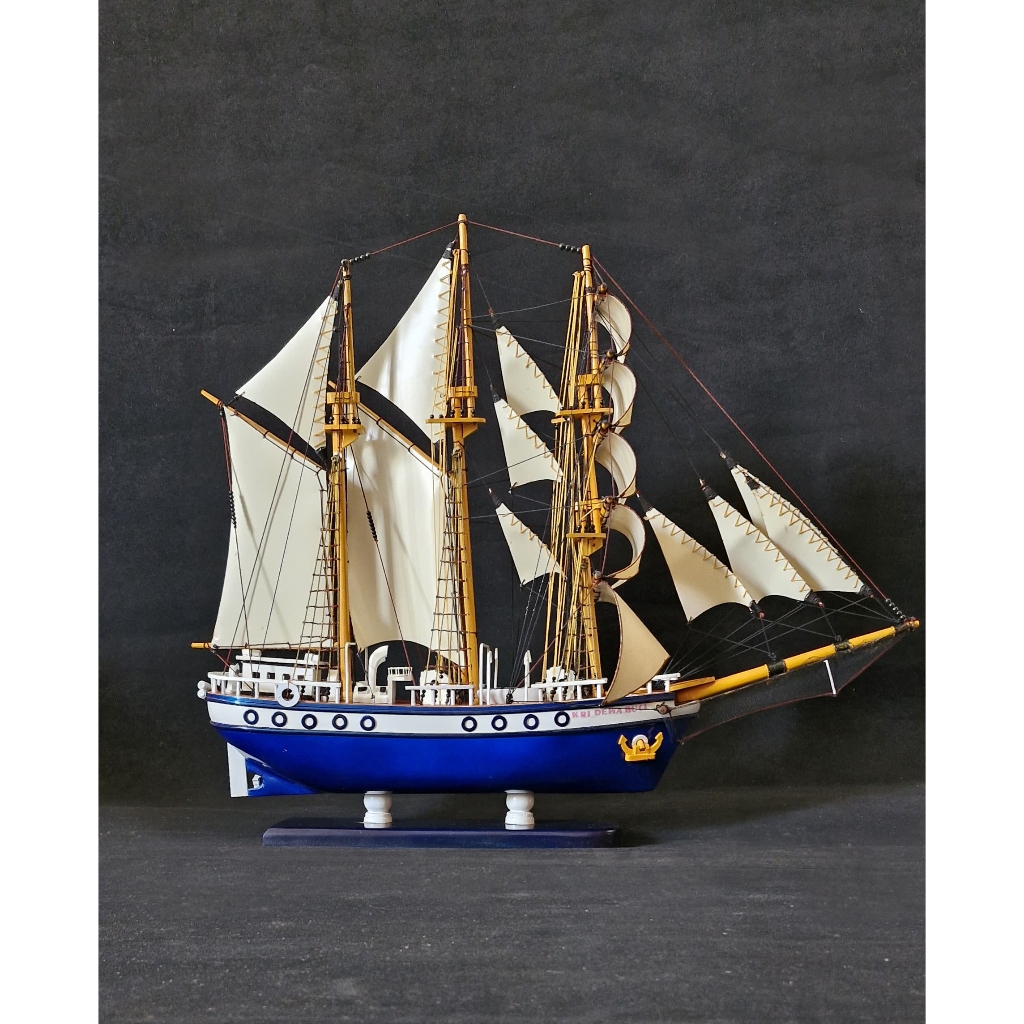 Kerajinan Kapal - Miniatur Kapal - Kapal Dewa ruci 60 cm