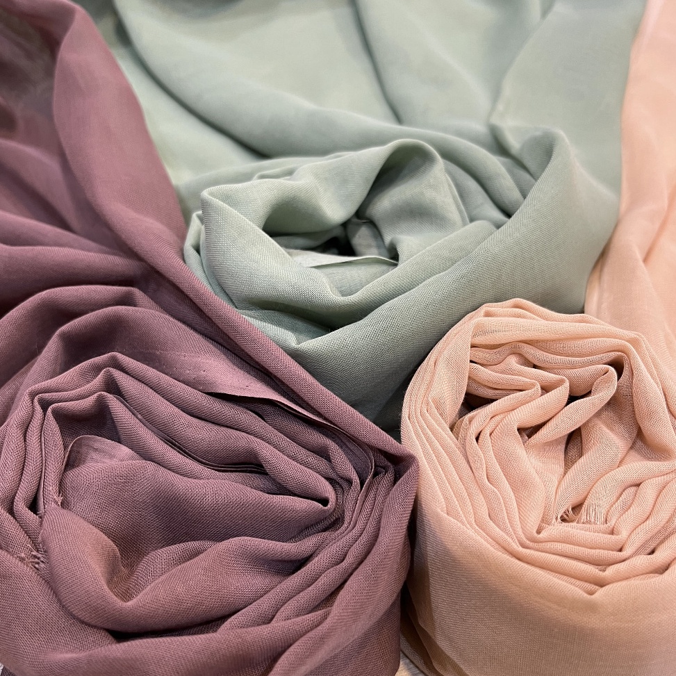 KODE Q52G Kain Voile Paris Premium  Paris Premium  Bahan Hijab Voile Paris Harga per 115m