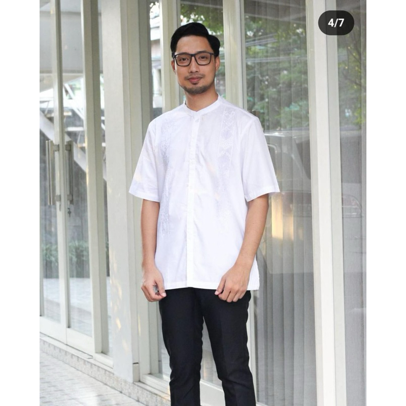 Abaya Dannis A240410 / Koko Dannis K240411 putih