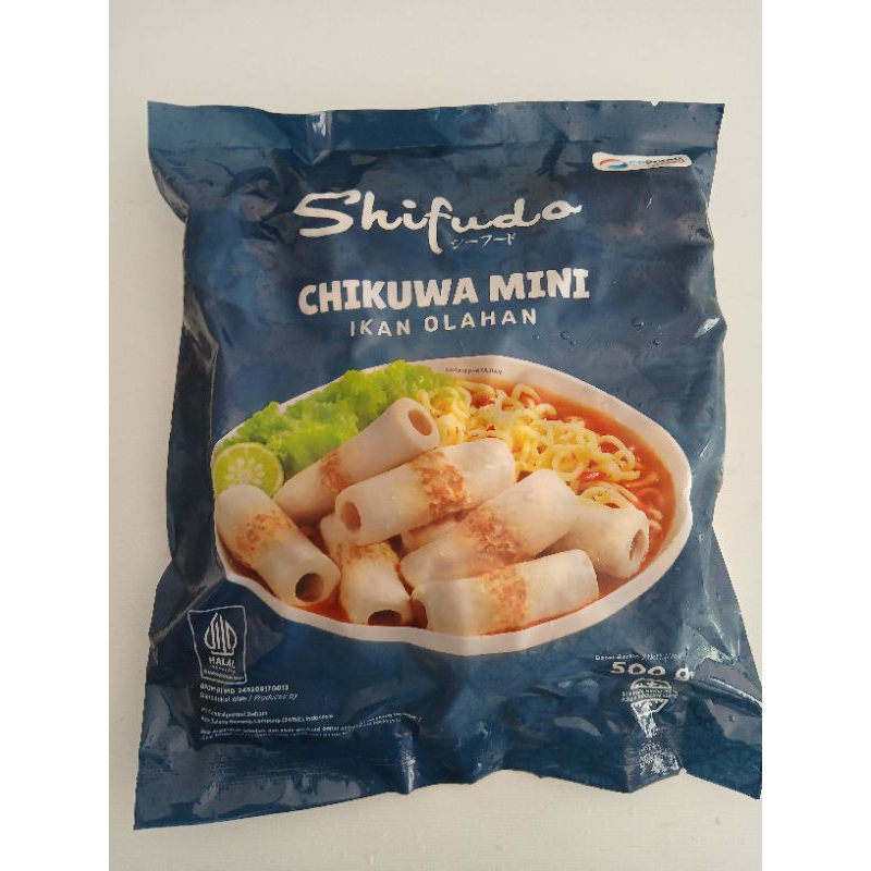 

Shifudo chikuwa mini 500g - ikan olahan frozen food