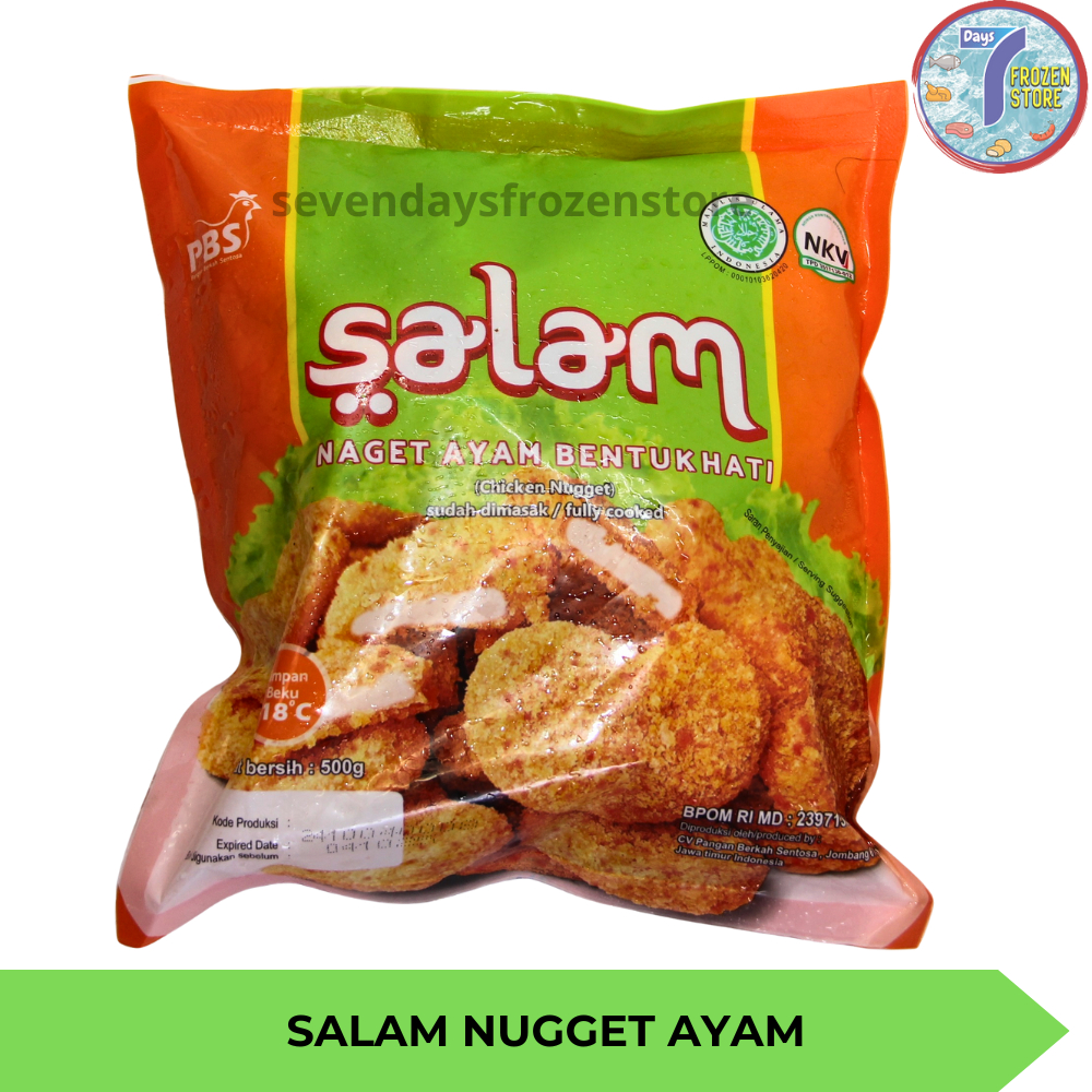 

Salam Chicken Nugget | Naget Ayam 500 gr