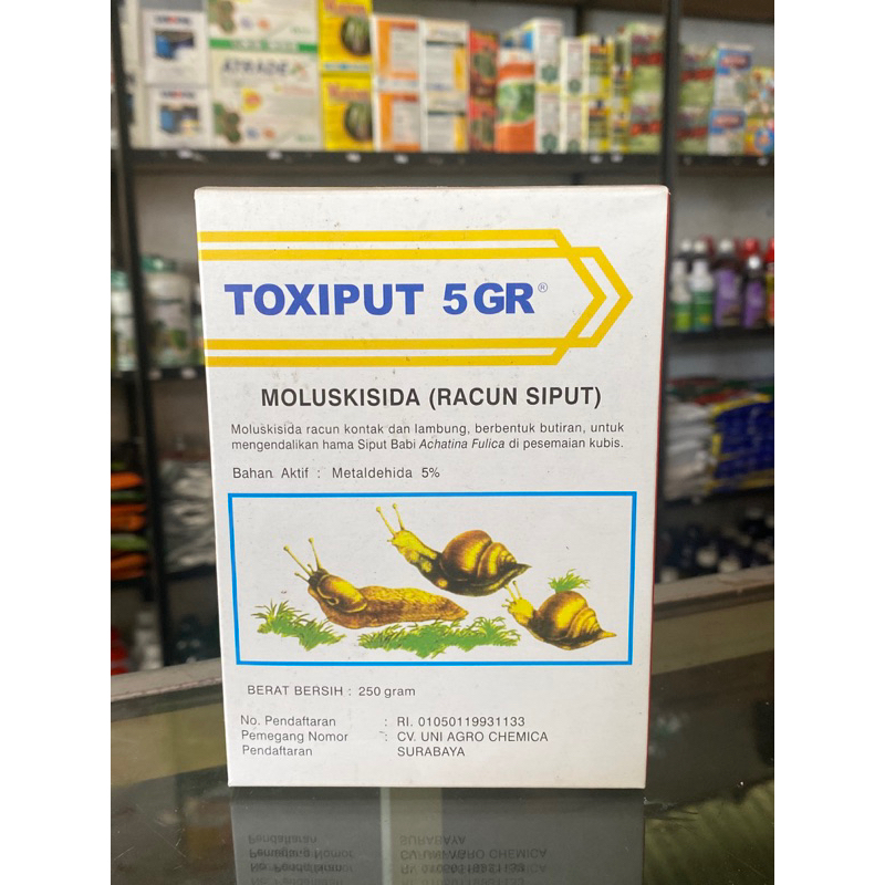 Toxiput pemberantas hama siput