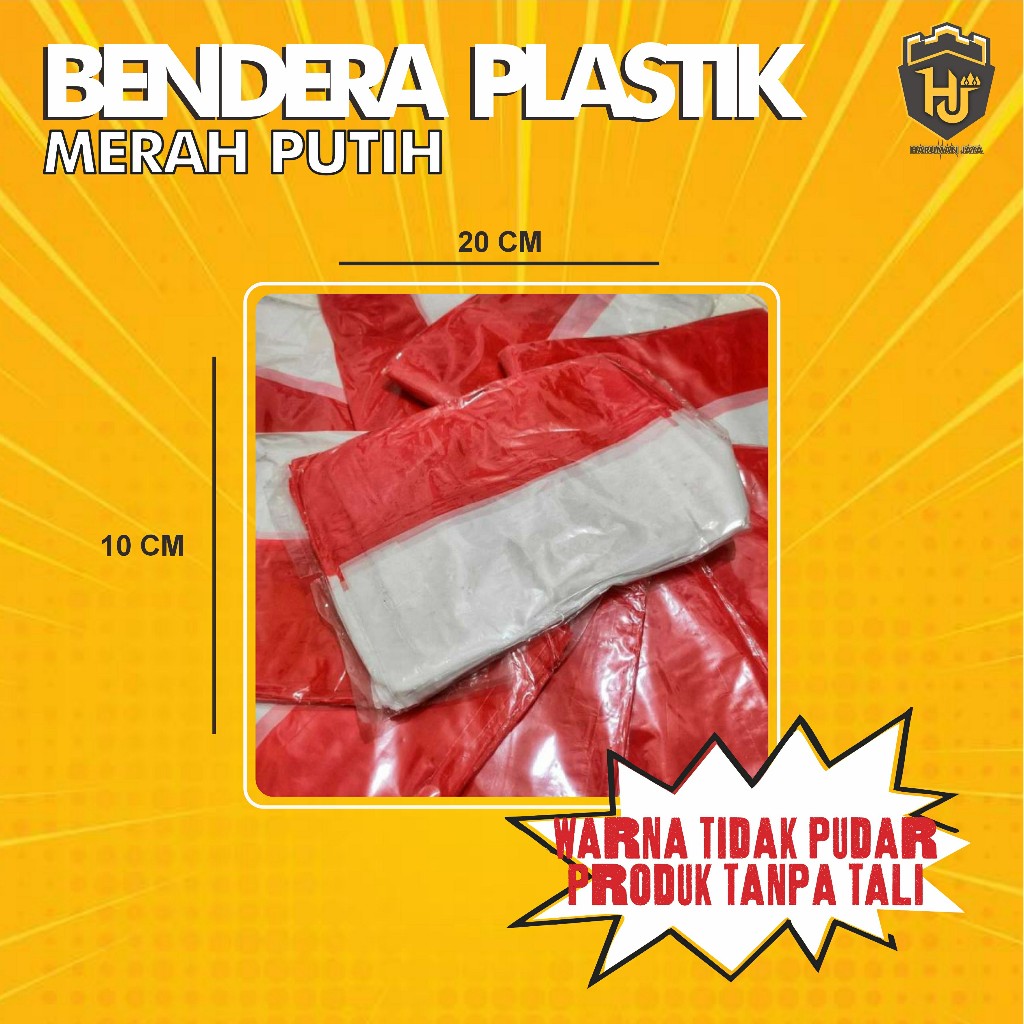 BENDERA PLASTIK MINI 1 PACK